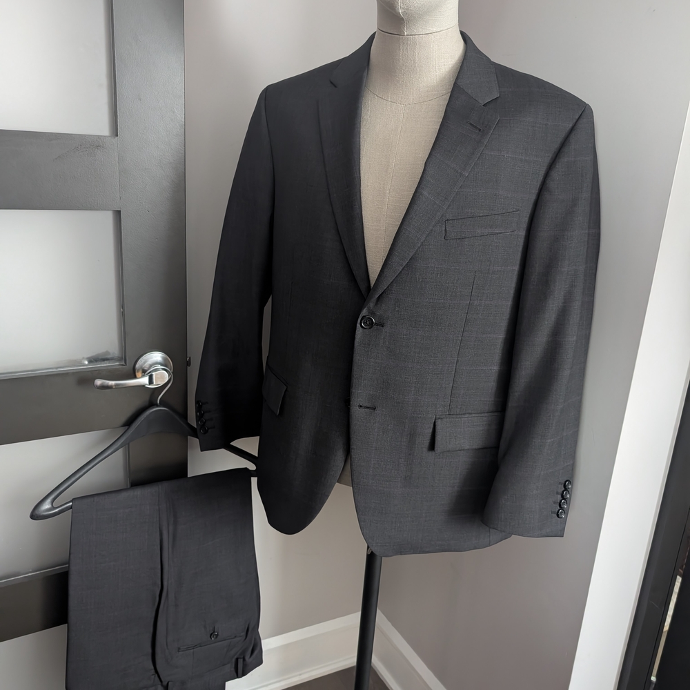 Nautica Dark Gray Men's Suit